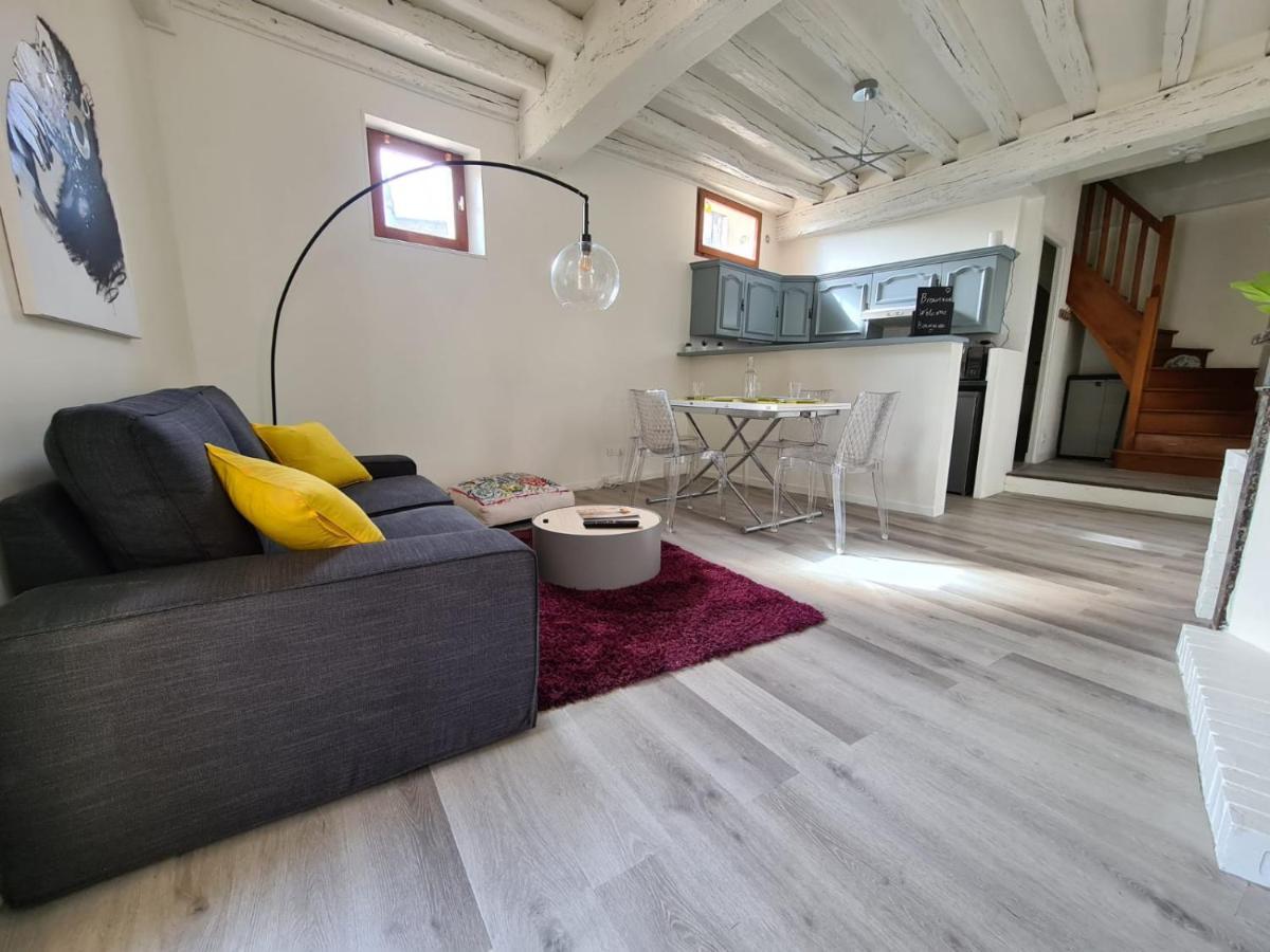 Maison Charme avec Terrasse hypercentre, très calme Joigny Esterno foto